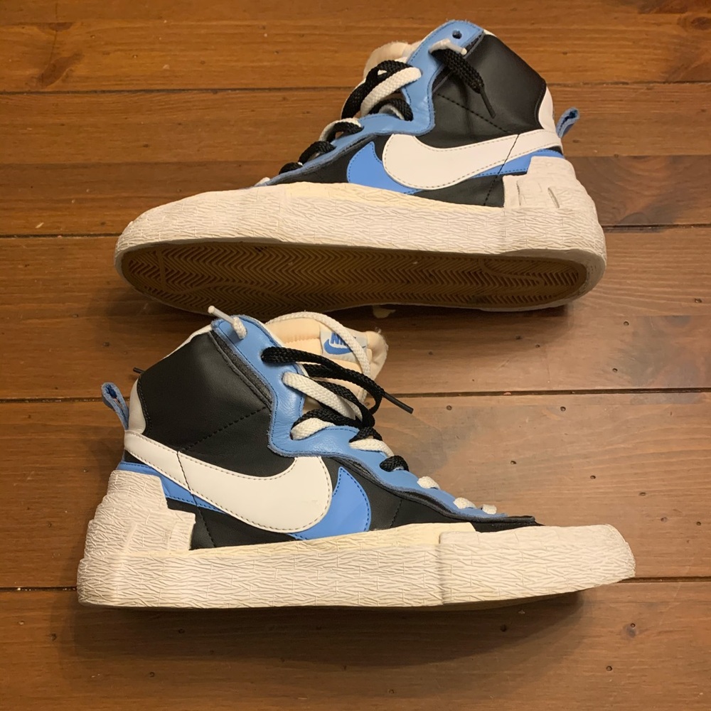 Black Blue Sacai x Nike Blazer Mid 🔥🔥🔥 - Picture 4 of 7